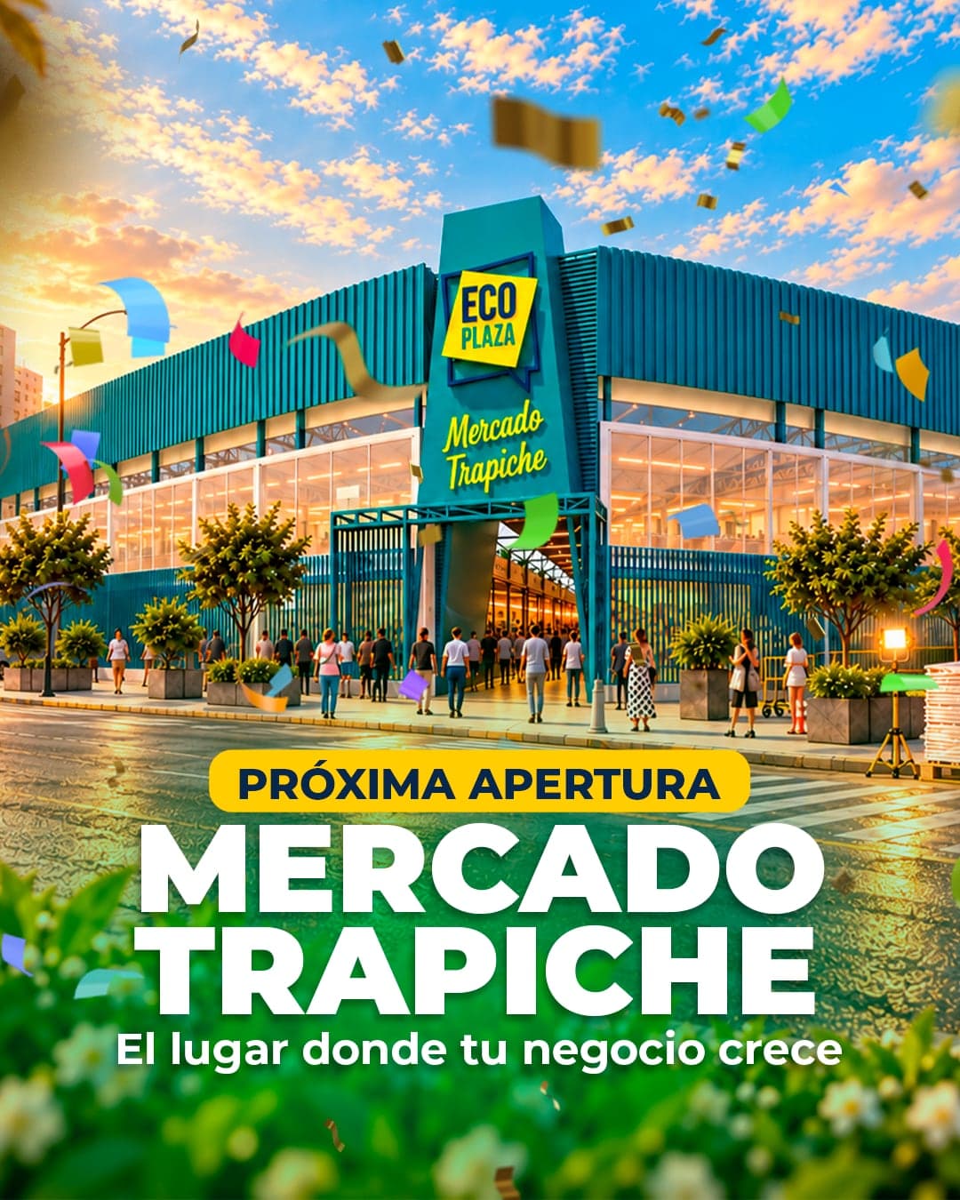 Próxima apertura: Mercado Trapiche. El lugar donde tu negocio crece.