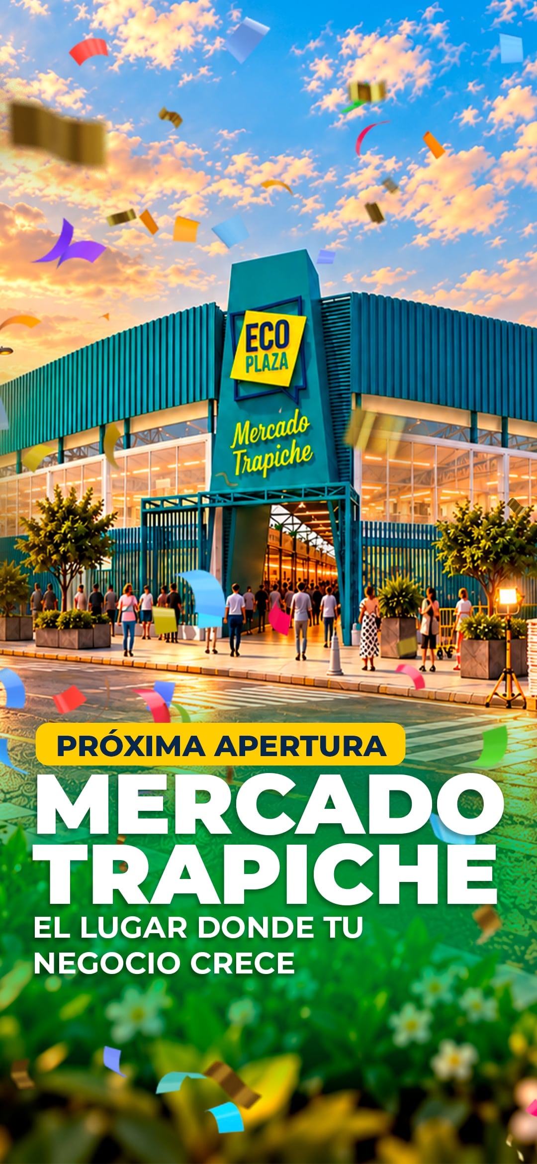 Próxima apertura: Mercado Trapiche. El lugar donde tu negocio crece.